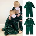thumbnail image 3 of Venta al por mayor 2023, ropa de dormir para niños pequeños, conjunto de ropa de bebé a juego para la familia, pijamas de terciopelo para niños, pijamas de Navidad, 3 of 4