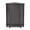 Brown, variant on BTMWAY Corner Cabinet for Bathroom, Free Standing Bathroom Storage Cabinet with Doors and Adjustable Shelf, Modern Triangle Corner Storage Cabinet Floor Cabinet, White