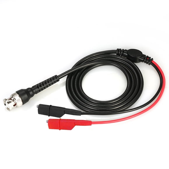 Testing LODESTAR BNC to Alligator Clips Test Lead Kits BNC to Dual Testing Clip Test Leads Probe 50 milliohm  RF Coaxial Cable with BNC Head