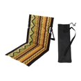thumbnail image 3 of jinwen Chaise de Camping Pliante avec Dossier Portable pour Cour Randonnée Bain de Soleil Jaune, 3 of 9
