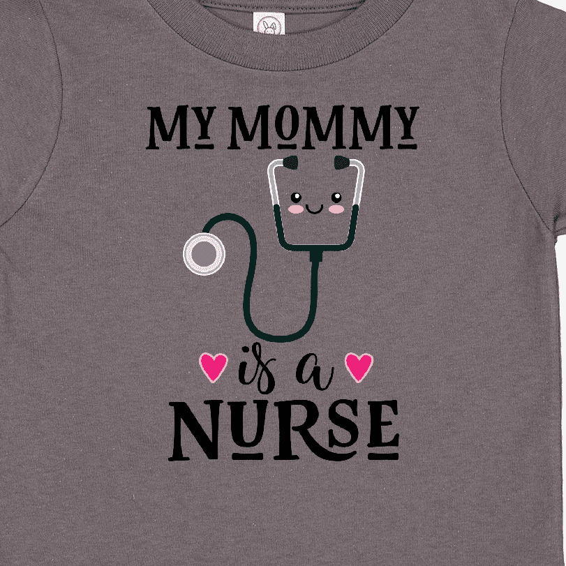 Inktastic Nurse Mom Kids Nursing Girls Toddler T-Shirt