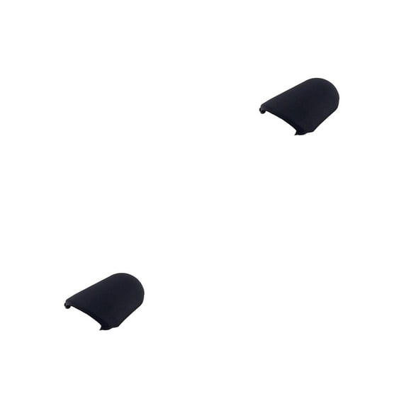 Soidarity Tapas protectoras de saxofón 37mm cubierta de protección de silicona negra impermeable piezas universales accesorios instrumento 2piezas