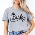 thumbnail image 2 of Bachelorette Party Gift Bride Women Graphic Tee Cotton Print Top, 2 of 6