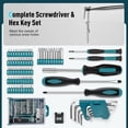 thumbnail image 5 of 379-PCs Home Tool Kit - Portable Complete Household and Auto Repair Tool Set - Hand General Basic Tool Box Storage Case with Drawer - Full Basic Toolkit for Handyman & Diyer & Homeowner, 5 of 6