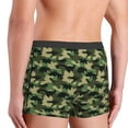 thumbnail image 3 of KLL Camouflage Dinosaur Men's Cotton Boxer Briefs Underwear-, 3 of 8
