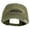 Khaki, variant on US Submarine Logo Military Embroidered Washed Solid Pigment Dyed Cotton Twill Brass Buckle Cap - Khaki OSFM