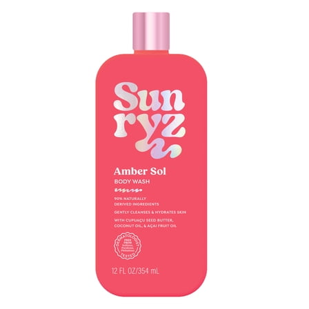 Sunryz Amber Sol Body Wash, 12 fl oz