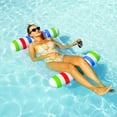 thumbnail image 4 of Flotadores inflables para piscina AOCOCE, hamaca acuática para adultos, 4 en 1, 4 of 9