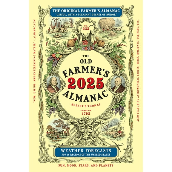 Pre-Owned The 2025 Old Farmer's Almanac (Hardcover) 1571989927 9781571989925