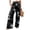 Black, variant on Mlqidk Palazzo Pants for Women Casual High Waist Palazzo Pants Petite Wide-Leg Cotton Linen Trousers Plus Size Loose Fit Floral Print Pants with Pocket Light Blue XL