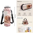 thumbnail image 7 of Bulopur Pink Cherry Blossom Kids Backpack Set 4 Pcs Highland Cow Print Waterproof Kids School Bag with Lunch Box, Pencil Case and Water Bottle Cover for Animal Theme, 7 of 7