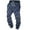 Navy, variant on Herrnalise Men's Joggers Cargo Pants Printing Drawstring Pockets Elasticated Trousers Cuffed Pants Full Lenght Pants Ripped Denim Pants for Men For Khaki,3XL