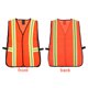 thumbnail image 2 of Chaleco Seguridad Industrial Con Reflexivas para Mujeres Y Hombres (fluorescentes) Rojo, 2 of 9