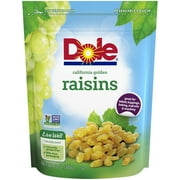 Dole California Golden Raisins, 12 Oz Snack