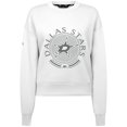 thumbnail image 2 of Women's Levelwear White Dallas Stars Slate & Snow Sponge Tri-Blend Sweatshirt, 2 of 3