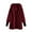 Red#1, variant on GaThRRgYP Warm Autumn Ladies Winter Jacket,Women's Casual Versatile Thick Warm Long-sleeved Hooded Jacket Black S
