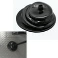 thumbnail image 3 of For Gasket 1651 Shifter Boot Small Round Black Rubber 5.250 Inch Round Plate Gear Stick Shift Knob Cover Boot Gaiter, 3 of 8