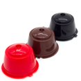 thumbnail image 1 of Kuymtek 2 uds 3 uds filtros cápsula para Dolce Gusto (negro-Marrón-Rojo), 1 of 9
