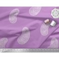 thumbnail image 2 of Soimoi Rayon Fabric Paisley Block Printed Fabric 1 Yard 42 Inch Wide, 2 of 3