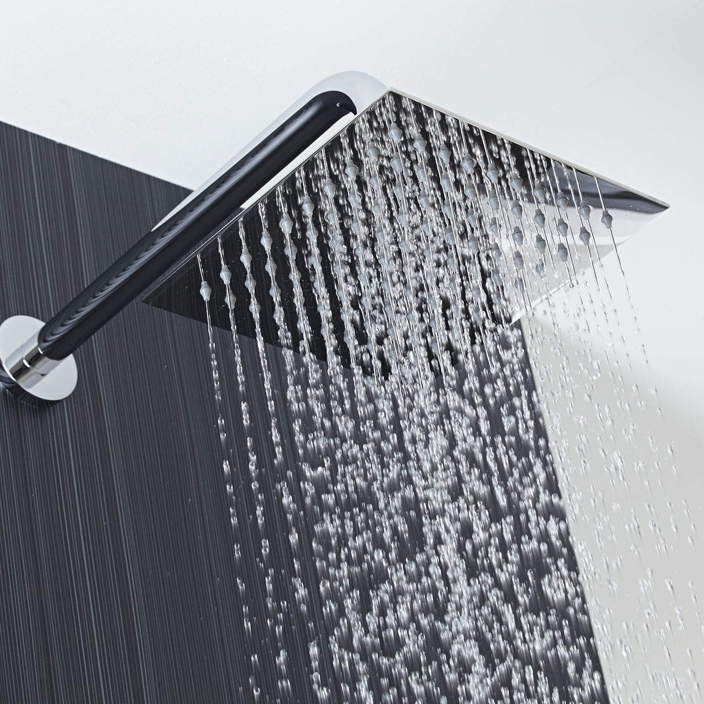 Rain Shower Head  High Made Of 304 Stainless Steel Relaxed Experience Even At Low Water Flow And (8" Chrome)