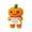 D, variant on Positive Crochet Pumpkin, Emotional Support Halloween Gift, Cute Handmade Crochet Pumpkin with Positive Message, Fall Mini Autumn Decor & Gift