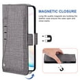 thumbnail image 3 of CNKOO Genuine Leather RFID Blocking Wallet Case for Samsung Galaxy Note 10 Lite  Handmade Flip Folio Wallet Case with Stand and Card Slots for Samsung Galaxy Note 10 Lite  Blue, 3 of 5