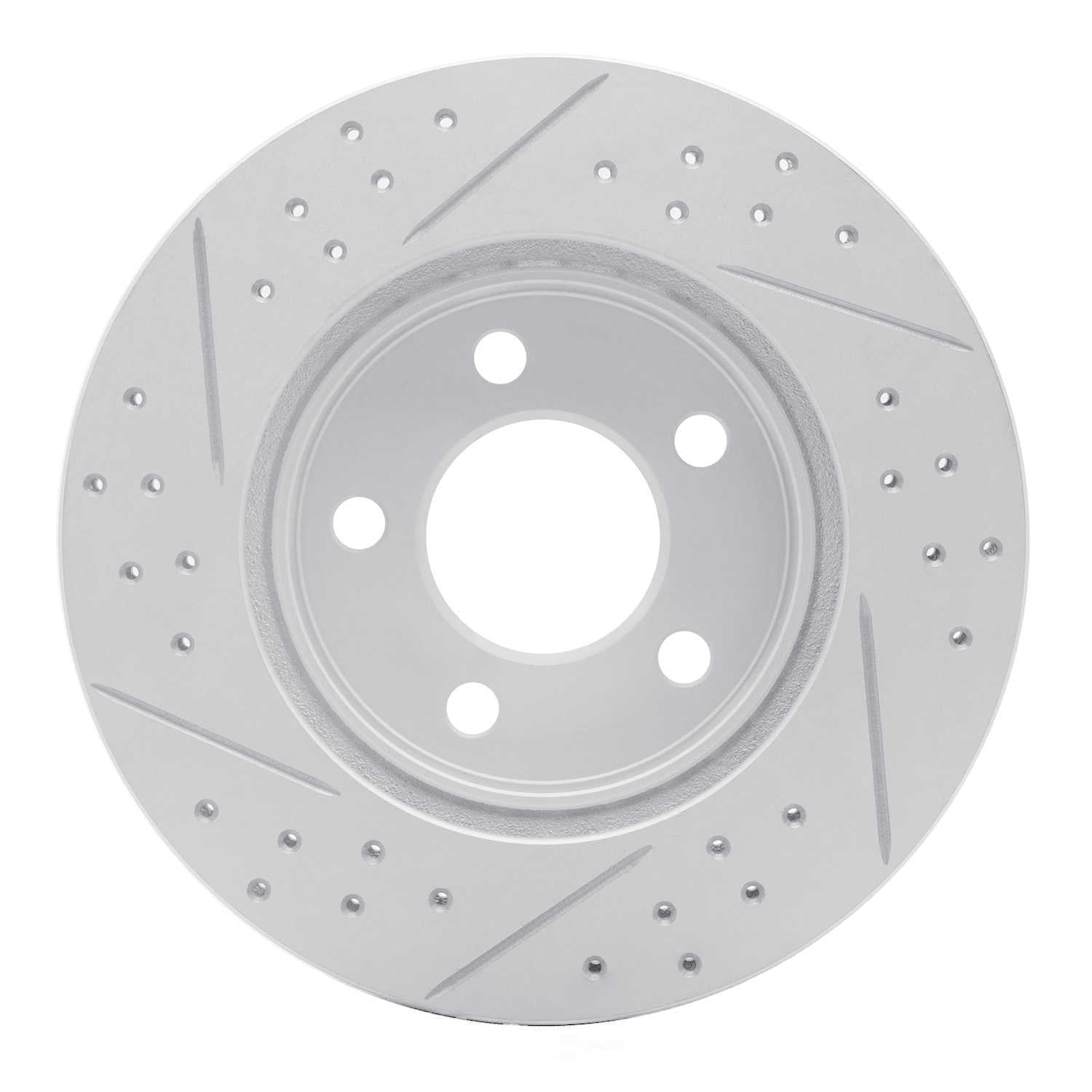 Dynamic Friction Company 830-54144R DFC Geoperformance Rotor - Drilled and Slotted