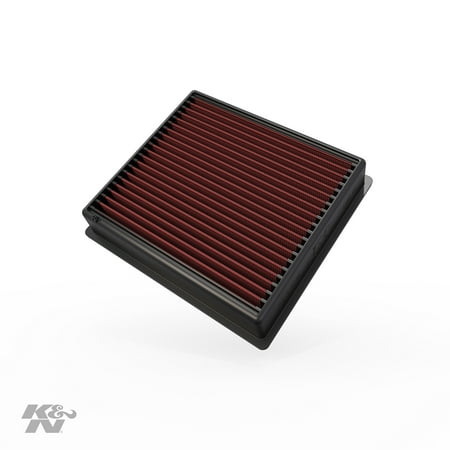 K&N Engine Air Filter: High Performance, Premium, Washable, Replacement Filter: 2013-2019 Dodge Ram Truck L6 DSL/V8 FI (2500, 3500, 4500, 5500), 33-5005