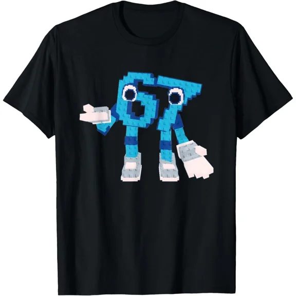 Brainrot Toys Funny Italian Steal Design Six Seven T-Shirt, for Men & Women, up to Size 5XL