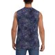 thumbnail image 4 of Balery Watercolor Indigo Camisetas sin mangas para hombre, absorbe la humedad y protege contra el mal olor.-X-Large, 4 of 7
