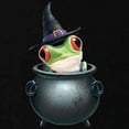 thumbnail image 3 of CafePress - PD Moreno's Halloween Frog Kids T Shirt - Dark T-Shirt Kids XS-XL, 3 of 4