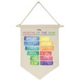 thumbnail image 1 of Banner Topthink Los meses del año, lienzo, 39 x 28 cm, 1 of 5