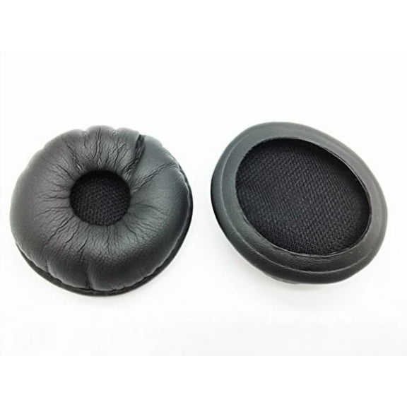 Leatherette Ear Pads 87229-01 by AvimaBasics | Compatible with Plantronics Supra SupraPlus W740 W745 W440 W445 HW251 CS540 Bl