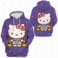 thumbnail image 3 of Style Sport Paresseux Chandail Polyester Hello Kitty Imprimé Chemise à Capuche Décontractée Femme Nouveau Harajuku Chandail à Capuchon Femme Chandail HOEMLIN, 3 of 7