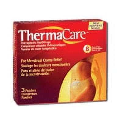 Thermacare Therapeutic Heat Wraps, Menstrual Cramp Relief - 3 Each