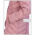 thumbnail image 4 of Madden Girl Women’s Winter Jacket – Long Length Quilted Maxi Puffer Parka Coat (S-3X), 4 of 7