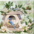 thumbnail image 2 of Great Art Now Birdhouse by Diannart 2 Piece Canvas Art Set Each 14"W x 14"H, 2 of 3