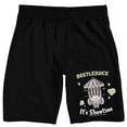 thumbnail image 6 of Beetlejuice It's Showtime Men's Black Sleep Pajama Shorts
-XL, 6 of 7