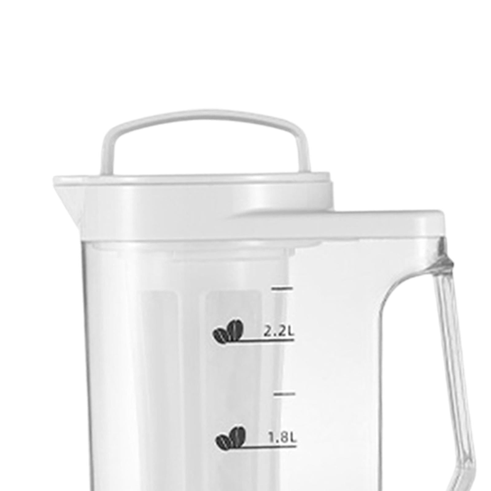 Baoblaze Cold Brew Coffee Maker Iced Coffee Brewer for Lemon Water Kitchens Household 2.2L