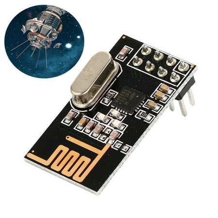 - EEEKit NRF24L01+ 2.4GHz Antenna Wireless Transceiver Module Board Transceiver Compatible with Arduino and Raspberry Pi