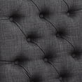 thumbnail image 7 of Furniture of America Roseanne Upholstered Bar Chairs - Set of 2, Dark Gray, 7 of 7