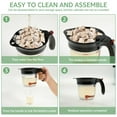 thumbnail image 4 of Separator with Bottom Release for Broth and Soup | Grease Separator and Measuring Strainer | Button Release Oil Separator with Graduated Filtration for Glass & Bottle Kitchenware, 4 of 7
