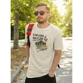 thumbnail image 2 of Explore Nature Every Day T-Shirt Men -Image by Shutterstock, Male Small, 2 of 4