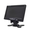 thumbnail image 1 of Sistema de medios de coche Irfora Monitor de pantalla LCD TFT HD de 7 pulgadas Pantalla HD 1024x600 Pantalla AV Entrada VGA Altavoz incorporado para camiones Bus RV Trailer Vista trasera inversa Cámar Irfora Sistema de medios de coche, 1 of 7