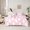 Pink White, variant on jejeloiu Kawaii Ghost Twin Bedding Sets 7-Piece,Halloween Theme Bedding Comforter Set,Pink White Sheet Sets For Girls,Lightweight Room Decor Reversible