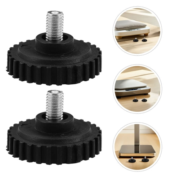 KONTONTY Universal Digital Scale Feet with Non- Rubber Pads and Precise Measurement Support
