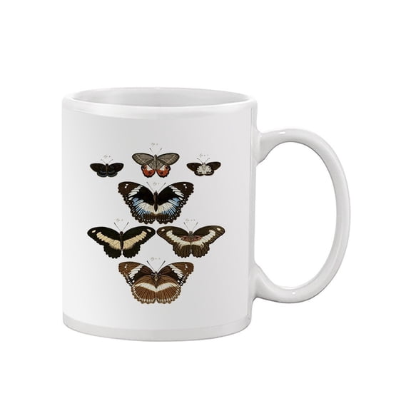 Vintage Butterflies Ii Mug - Vision Studio Designs,