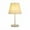 White, variant on Small Bedside Table Lamp for Bedroom, Minimalist Round Base & Pleated Shade, 3 Color Dimmable Mini Cute Cozy Warm White Nightstand Boho Lamp, Study Desk Night for Room, Dorm, Living Room