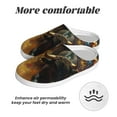 thumbnail image 6 of Disketp Colorful Bull Western Man Women's Men's Slippers Plush Slip-On House Slipper for Winter Indoor Soft Cushion Non-slip Fluffy Slides Slippers-39/40, 6 of 7