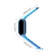 thumbnail image 5 of Bandas De Repuesto Compatibles Con Xiaomi 5 / 6 Y Huami Amazfit Band5 Soft Clear Tpu Relojes Band seitruly EL017389-02, 5 of 5
